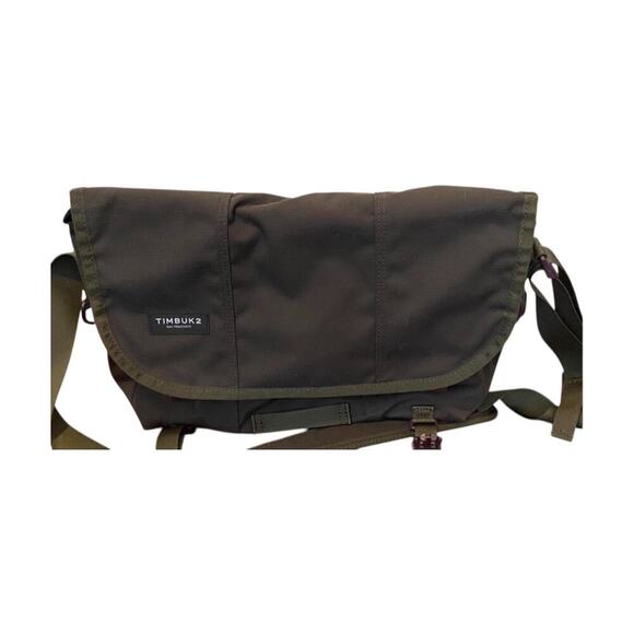 Timbuk2 Messenger Bag Sz S Green Pre-Owned Excellent Condition - Picture 1 of 8
